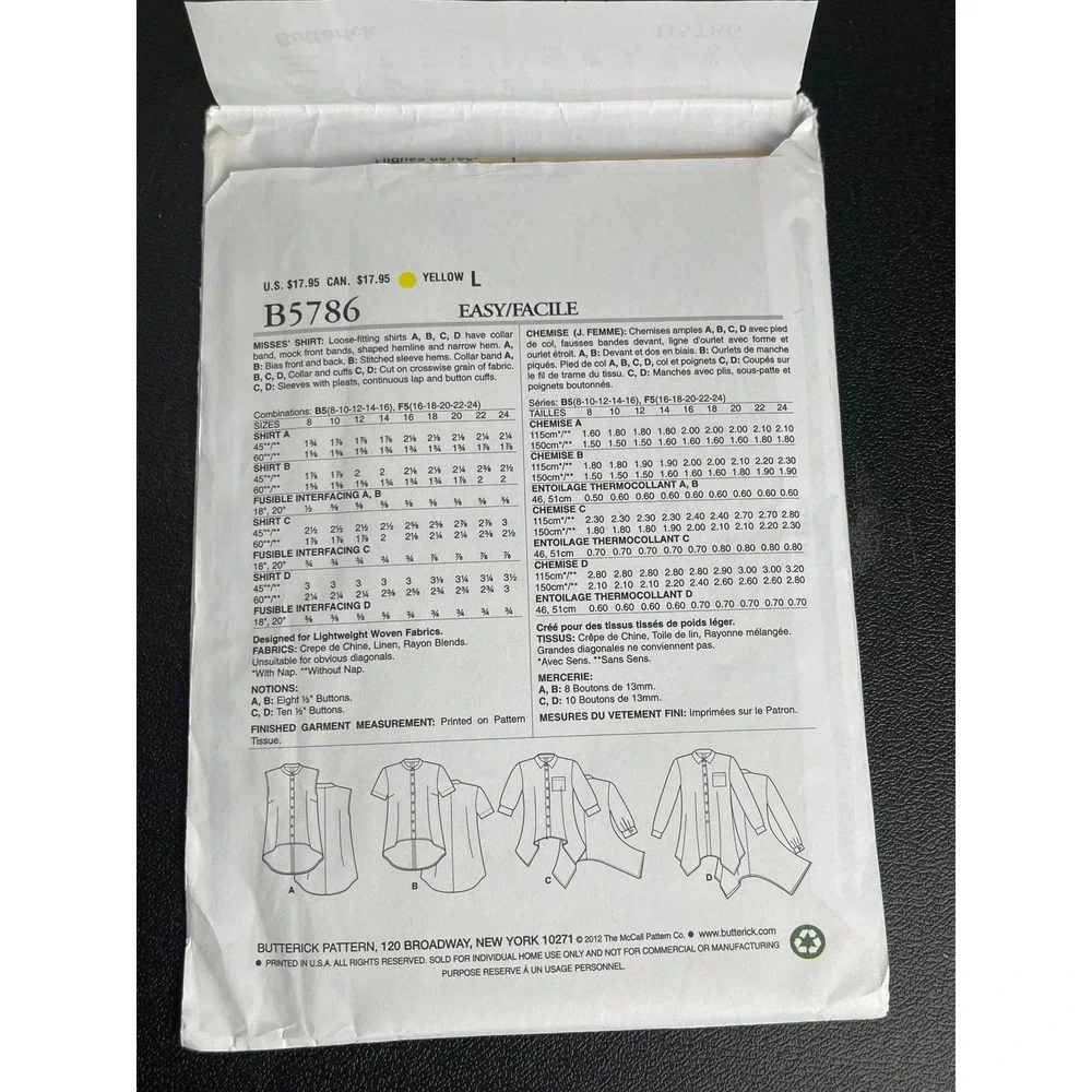 Butterick create unique