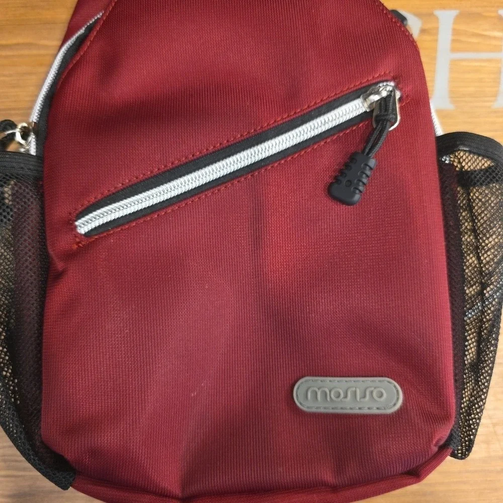 Mosiso Maroon Sling‎ pack Waterproof Crossbody Shoulder/chest pack