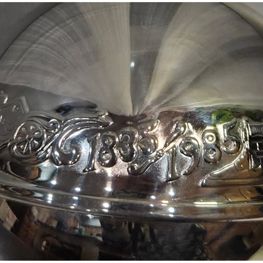 Wallace 1985 Sleigh‎ Silver-Plated  Bell Annual Holiday Collectible  Vintage