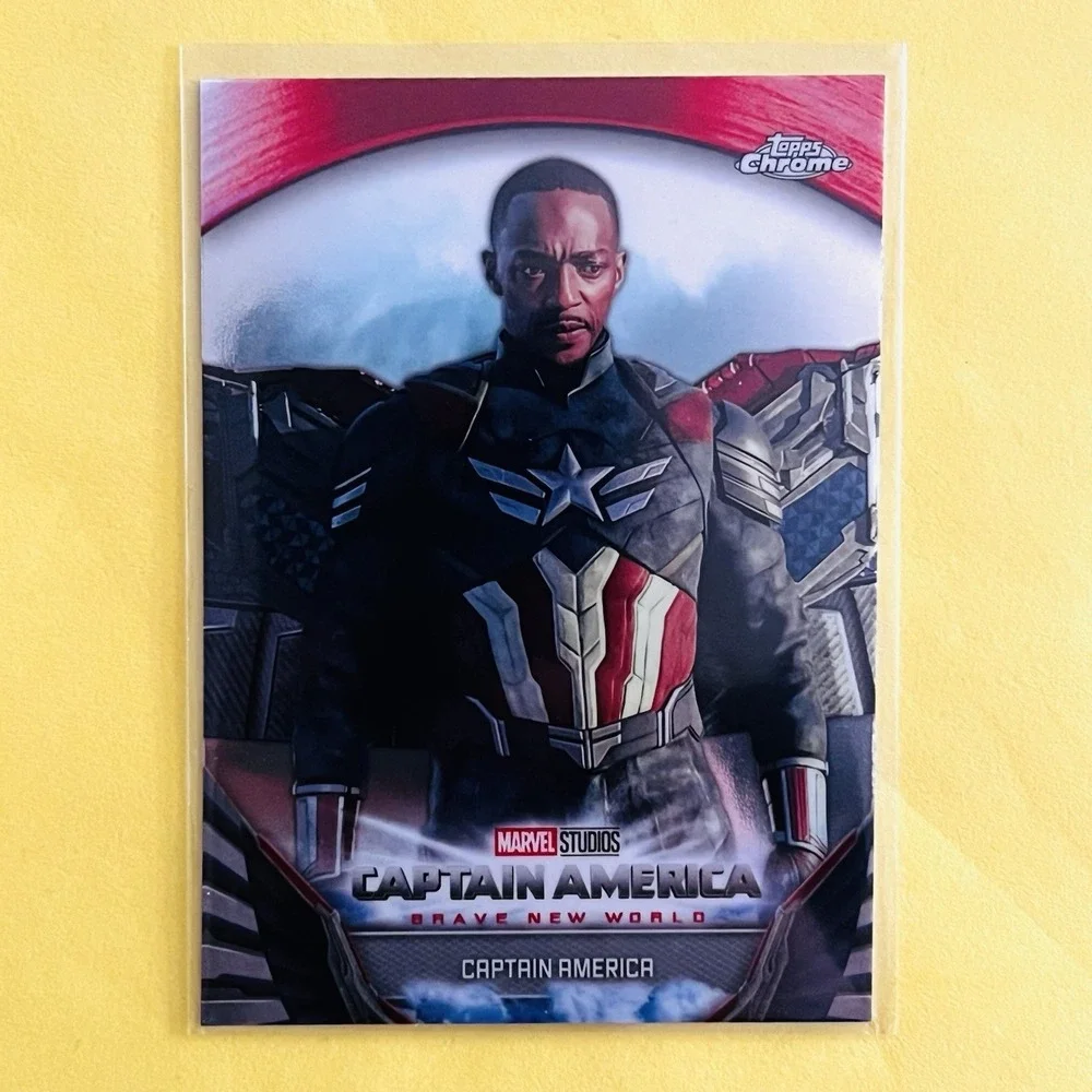 2025 Topps Chrome‎ Marvel Studios Captain America Sam Wilson BNW-10 Insert