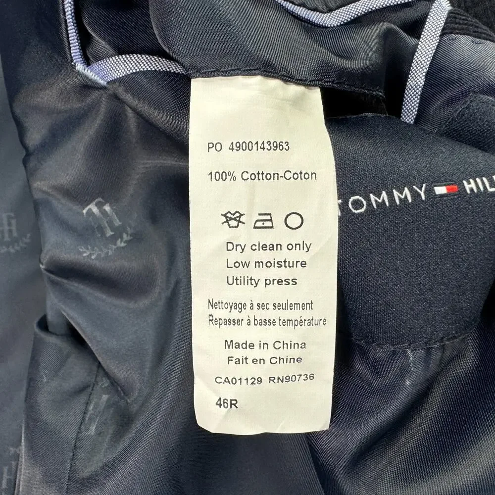 Tommy Hilfiger measurements armpit mens