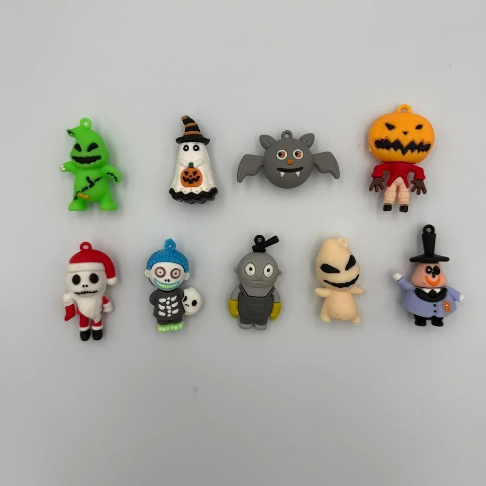 Nightmare Before Christmas Mini Advent Calendar‎ Figures Charms Set of 9