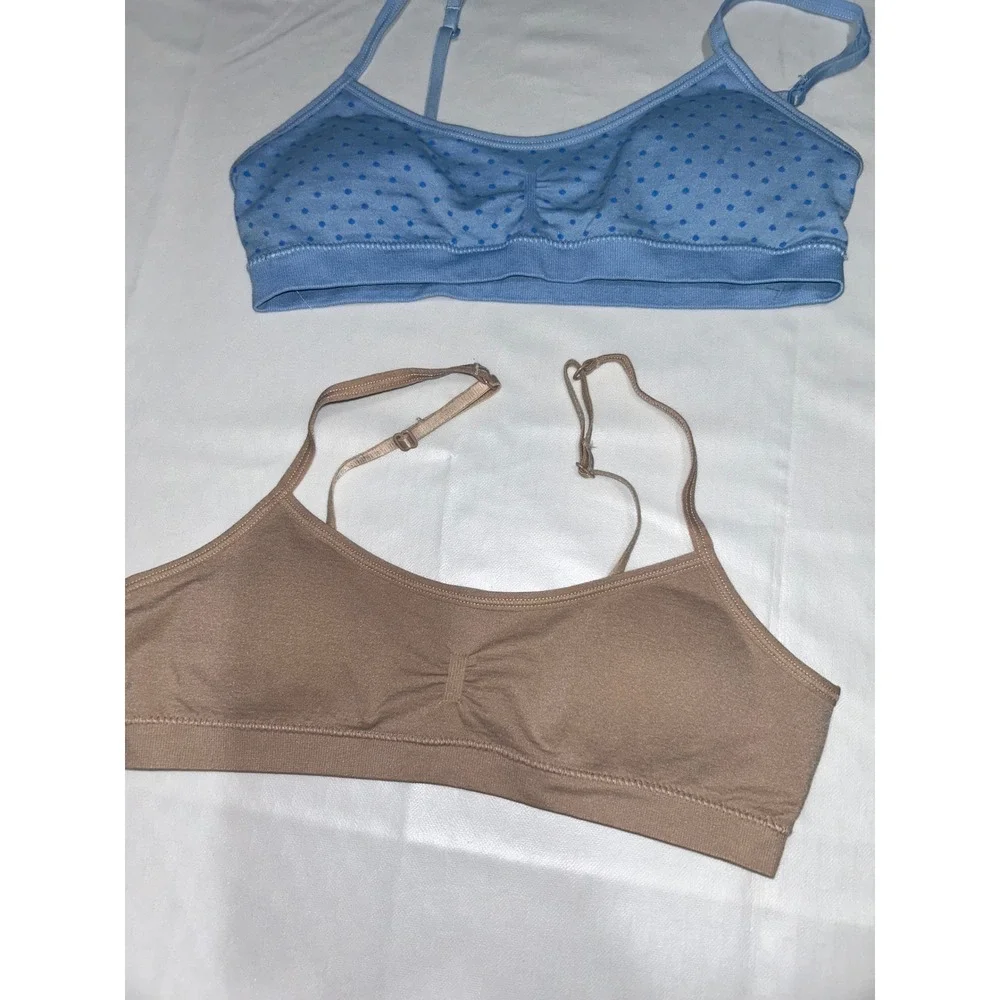 Hanes seamless bralettes