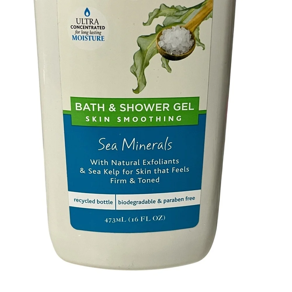 Yardley London Sea Minerals & Lavender Rosemary Bath Shower Gel 16oz NEW Rare
