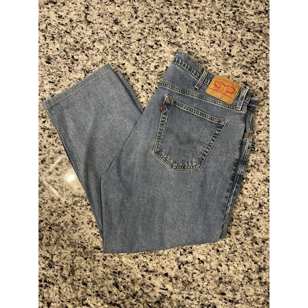 Levi's 559 40 X 30 Blue Jeans Loose Straight Fit Denim‎  #C788