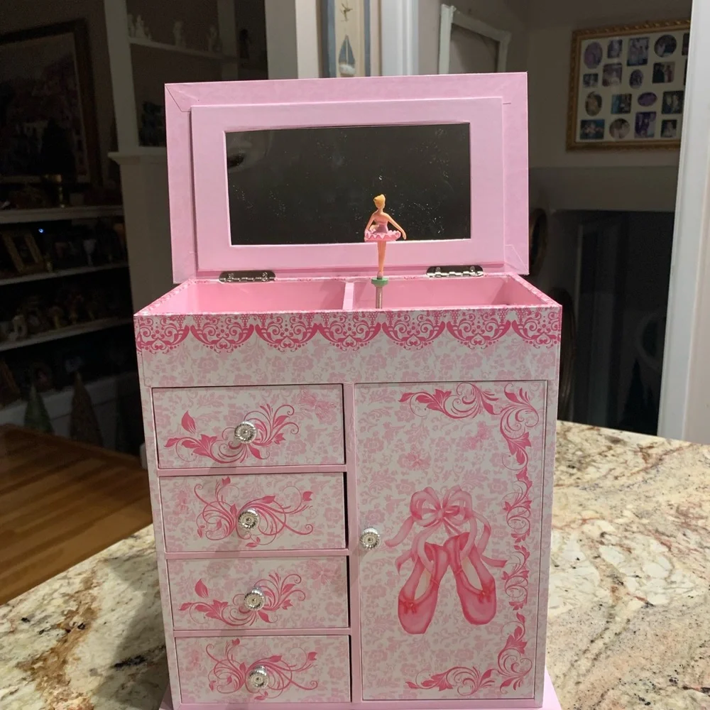 N/A pink ballerina