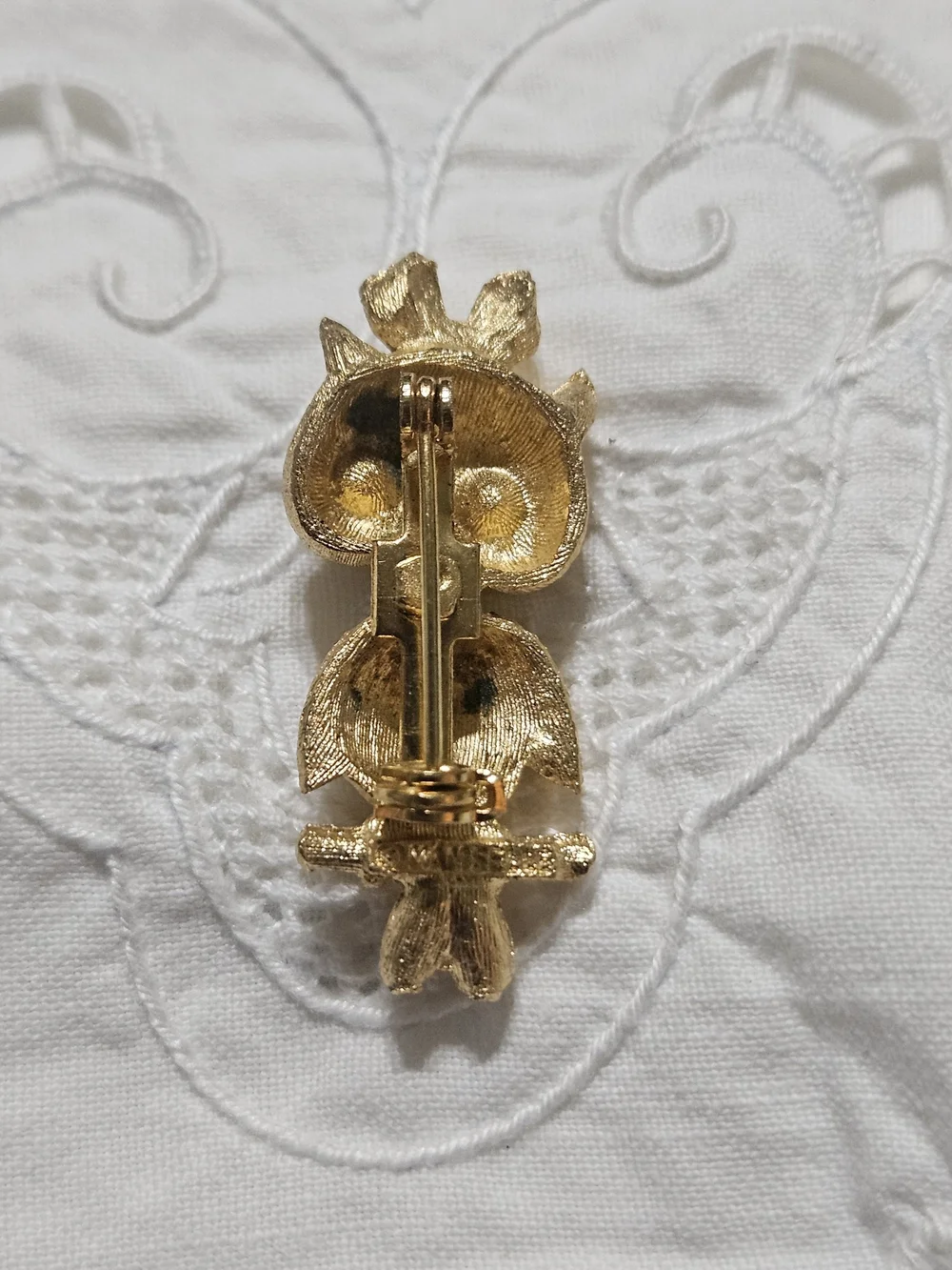 Mamselle owl brooch