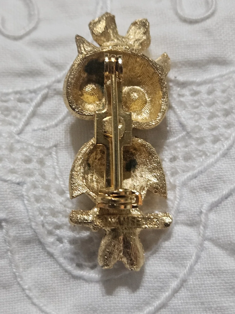 Mamselle owl brooch