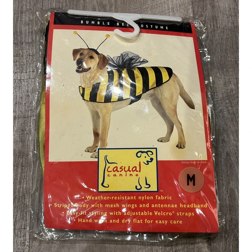 Casual Canine Bumble Bee Dog Halloween Costume‎ Medium 13