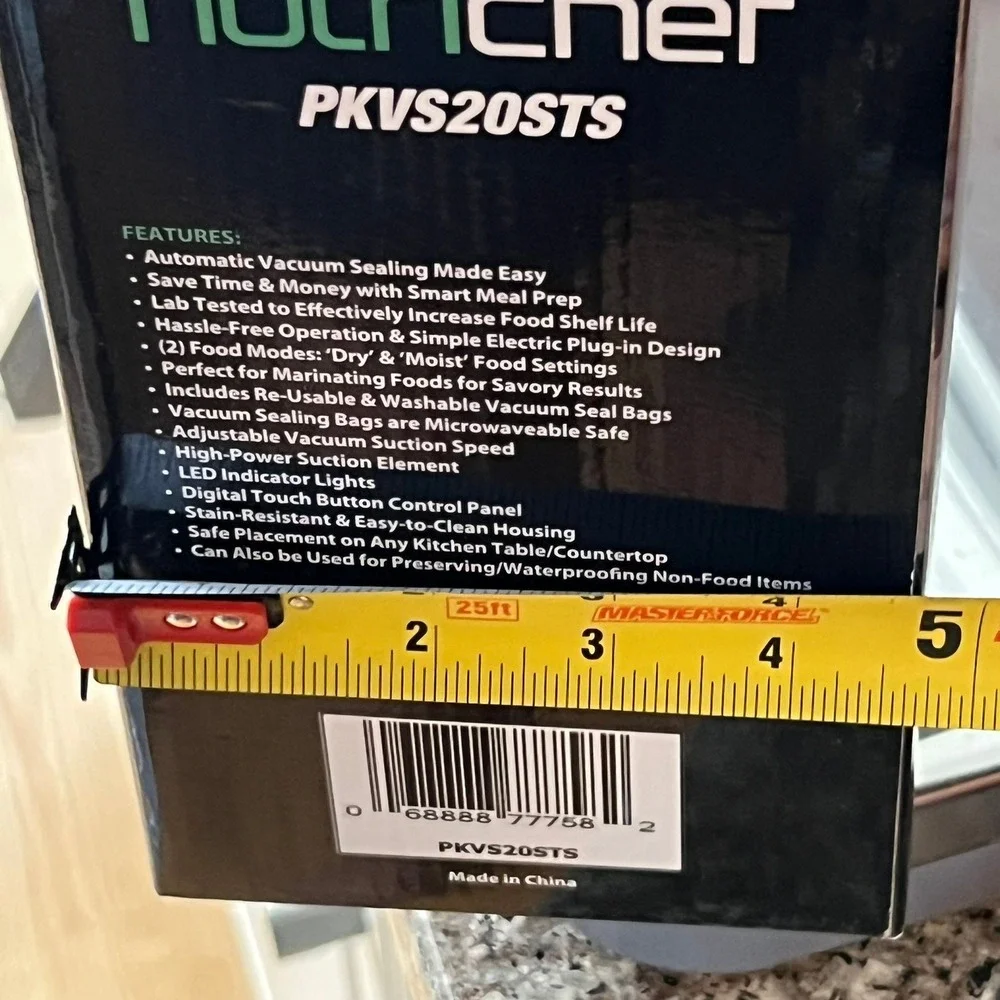 NutriChef system displaying original