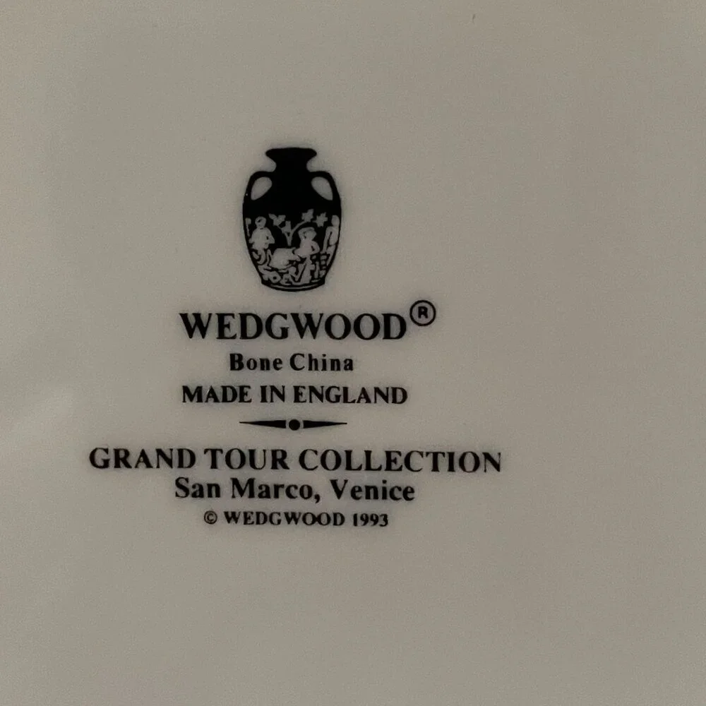 RARE Wedgwood Grand Tour Collection San Marco Venice 8