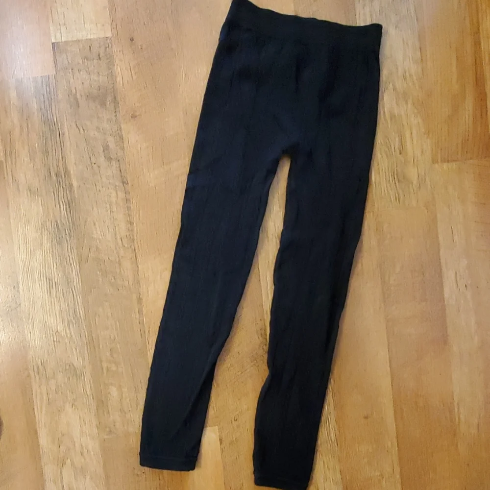 Pink Republic Girls‎ Black Sweater Footless Tights Size 14 and 16