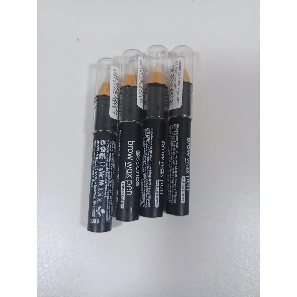 Essence Brow Wax‎ Pen 01 Transparent 4 Pack