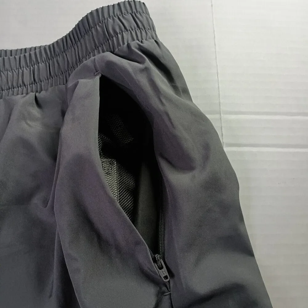 Adidas AeroReady Shorts Men's‎ 2XL Gray Zip Pockets Running