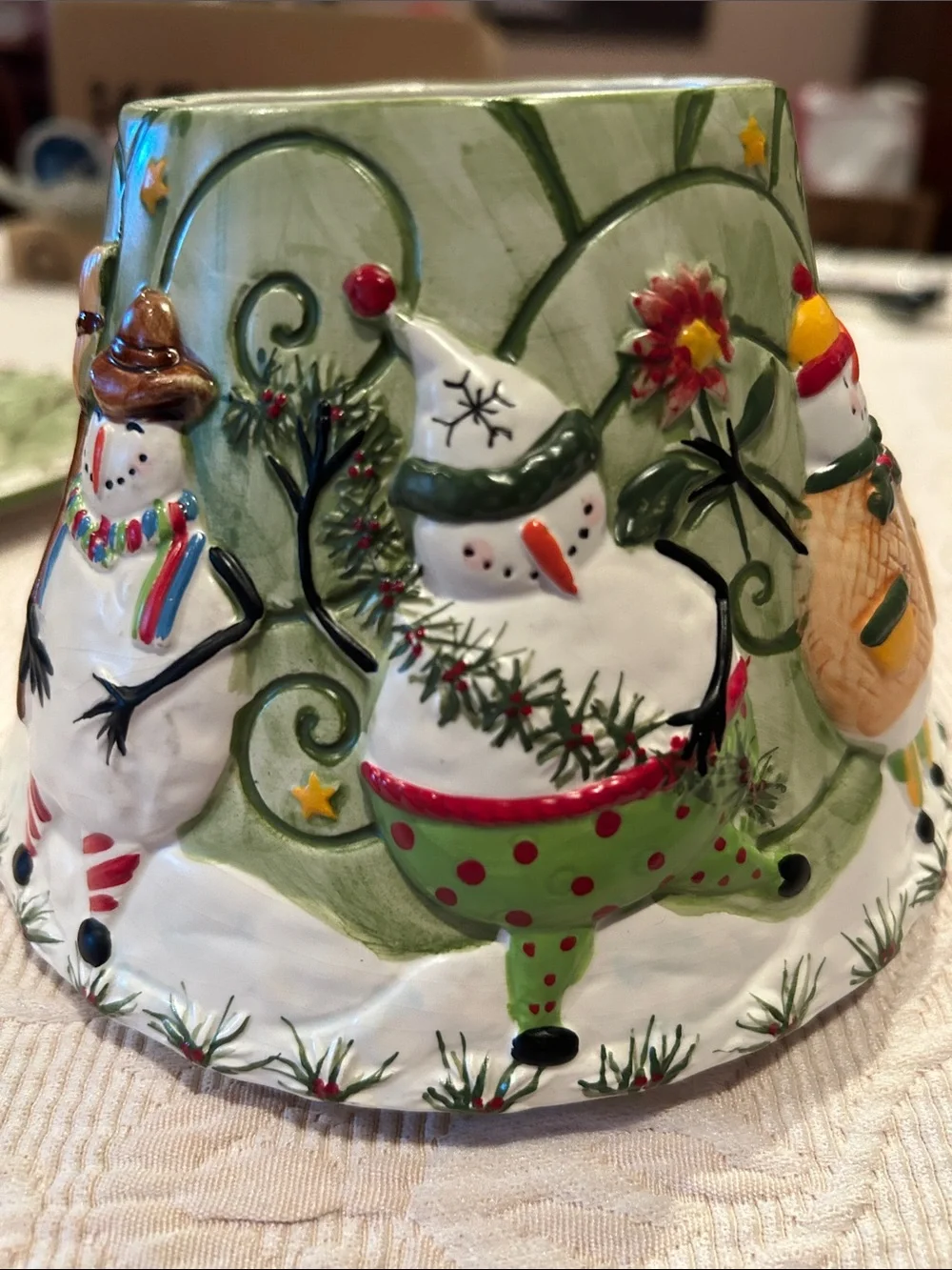 Yankee Candle festive ceramic