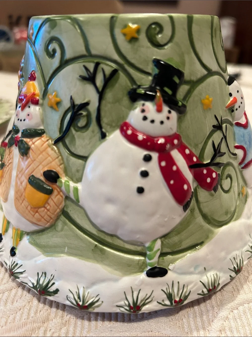 Yankee Candle festive ceramic