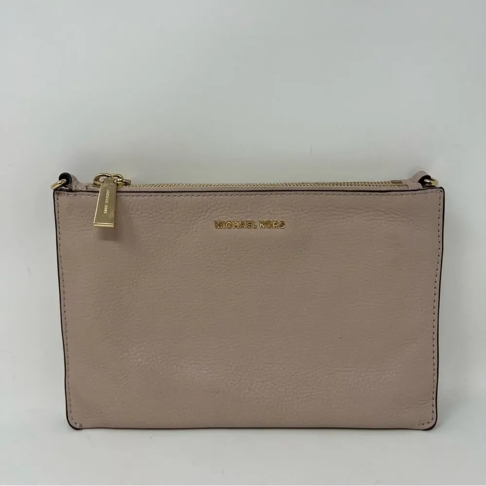 *NO STRAP* Michael Kors Adele Pebbled Leather Crossbody
