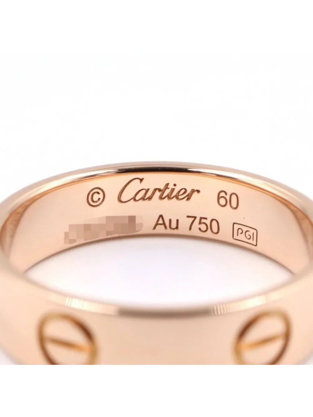 Cartier Ring Love 18k Pink Gold