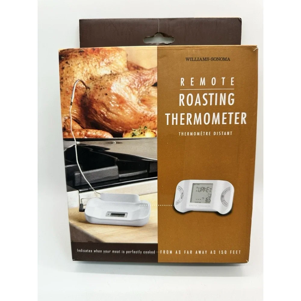 Williams-Sonoma Remote Roasting Thermometer - Monitors‎ Up to 150 Ft EUC!