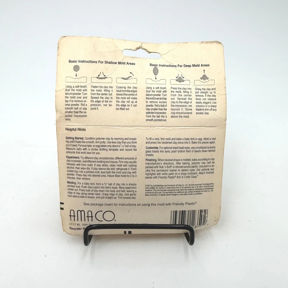 Amaco measurements mold