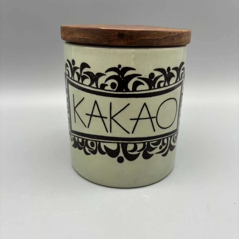 Rorstrand Sweden KULINAR Lidded Storage‎ Kakao Pot / Jar - 4 5/8