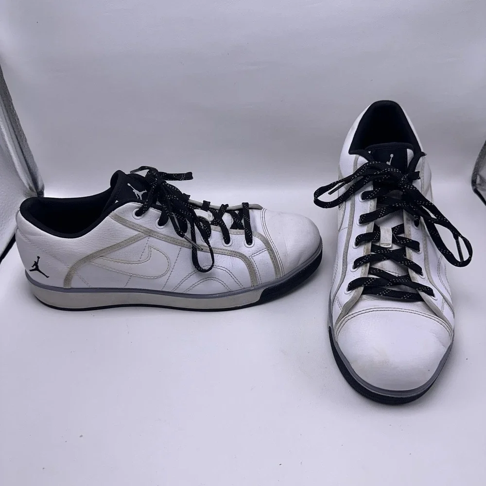 Nike Air Jordan Sky‎ High Retro Low White  454076-103 Shoes Size 12