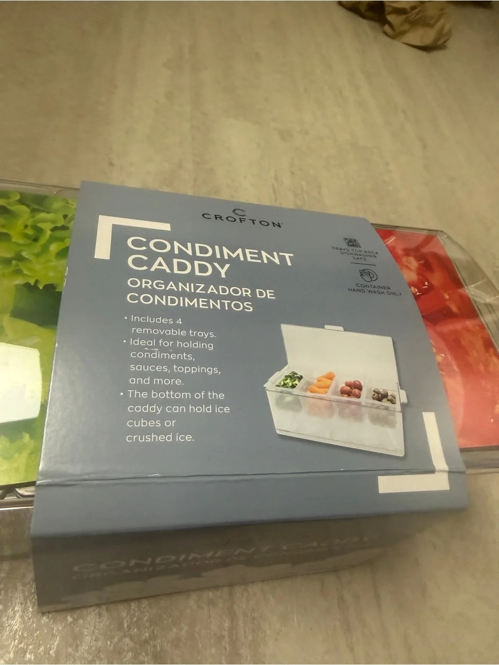 Crofton condiments store wrap