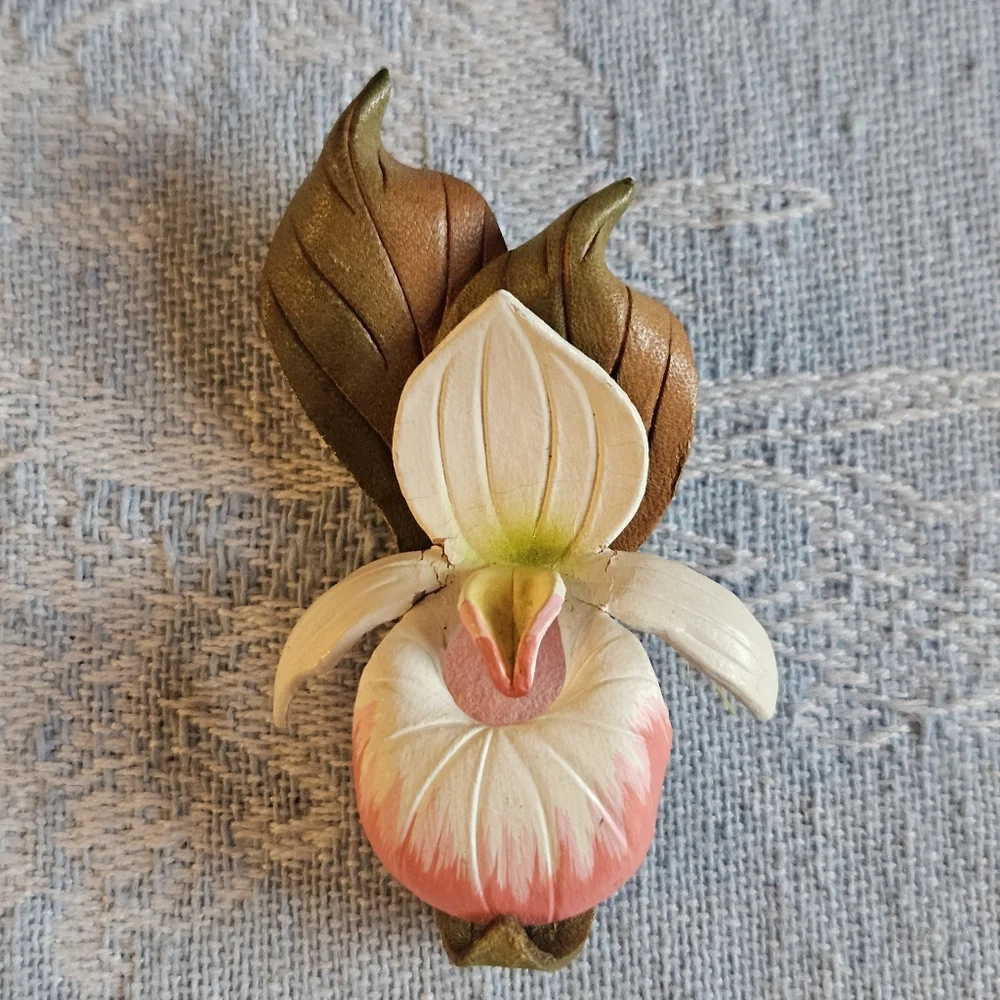 N/A orchid brooch