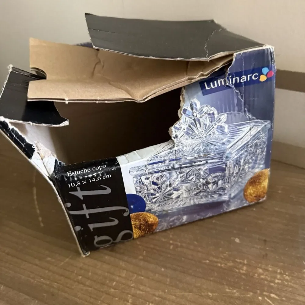 Luminarc snowflake covered