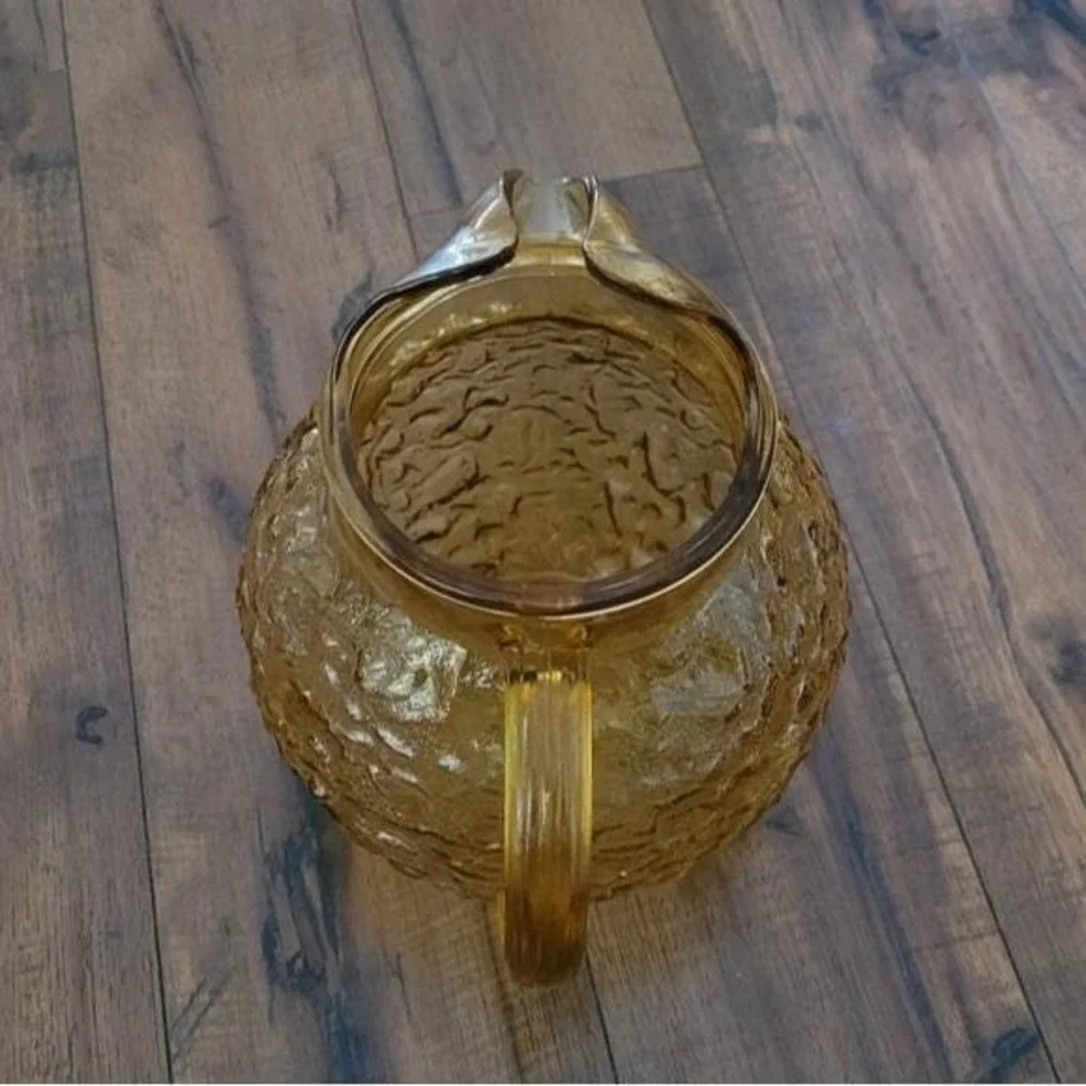 Anchor Hocking amber glass