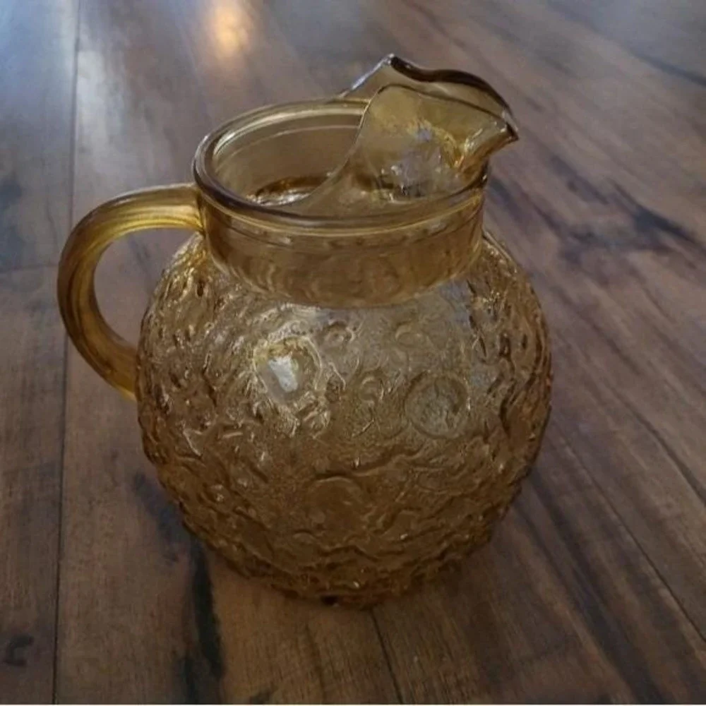 Anchor Hocking amber glass