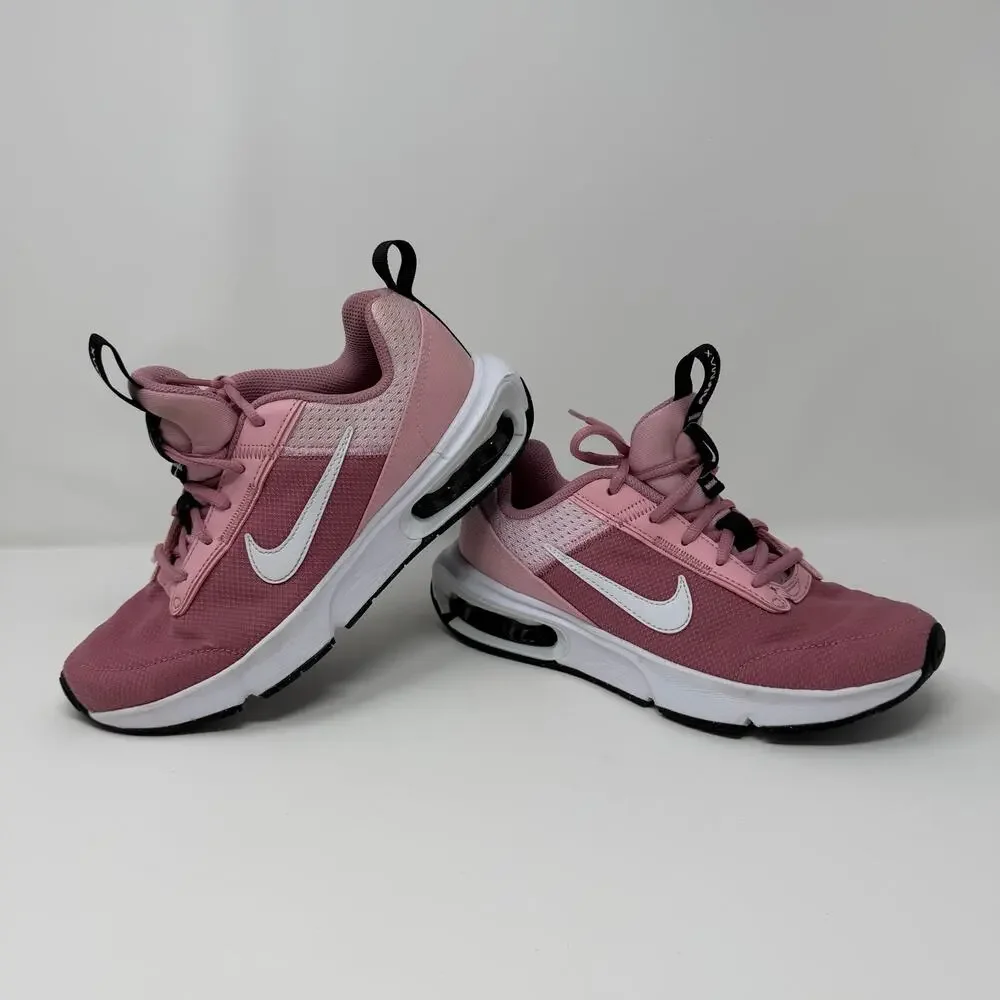 Nike Air Max INTRLK Lite Pink Running Shoes Girls 5Y