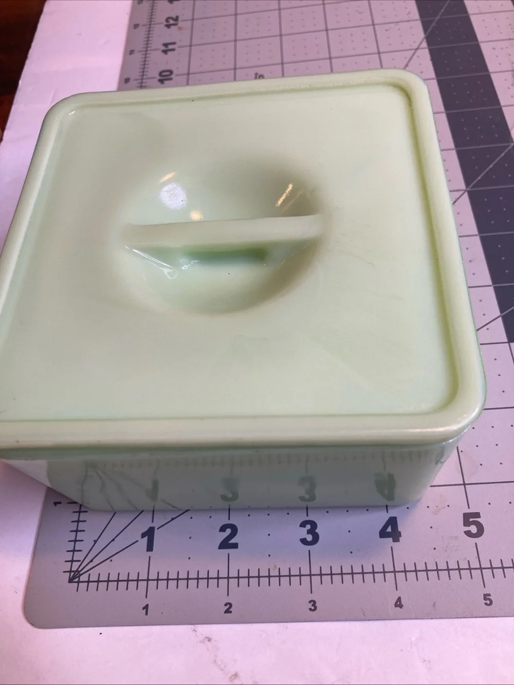 Jeanette Glass dish jeanette design