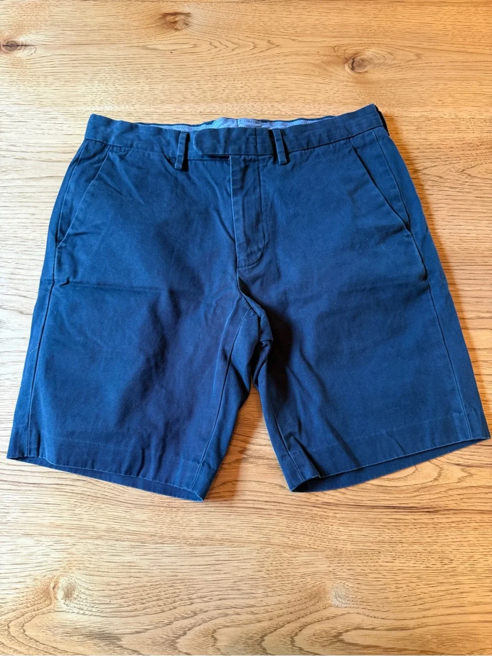 J.Crew Bowery Navy Blue Chino Shorts