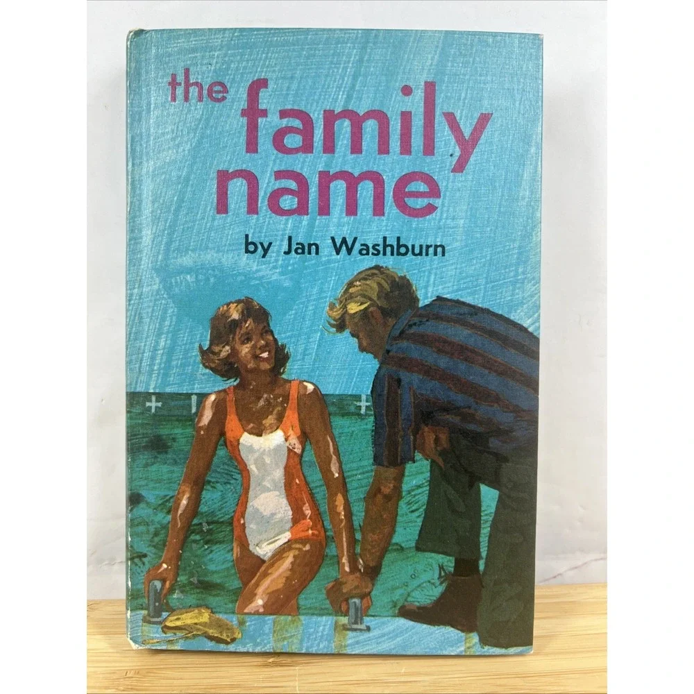 The Family Name by Jan Washburn‎  Whitman Hardcover 1971 good condition