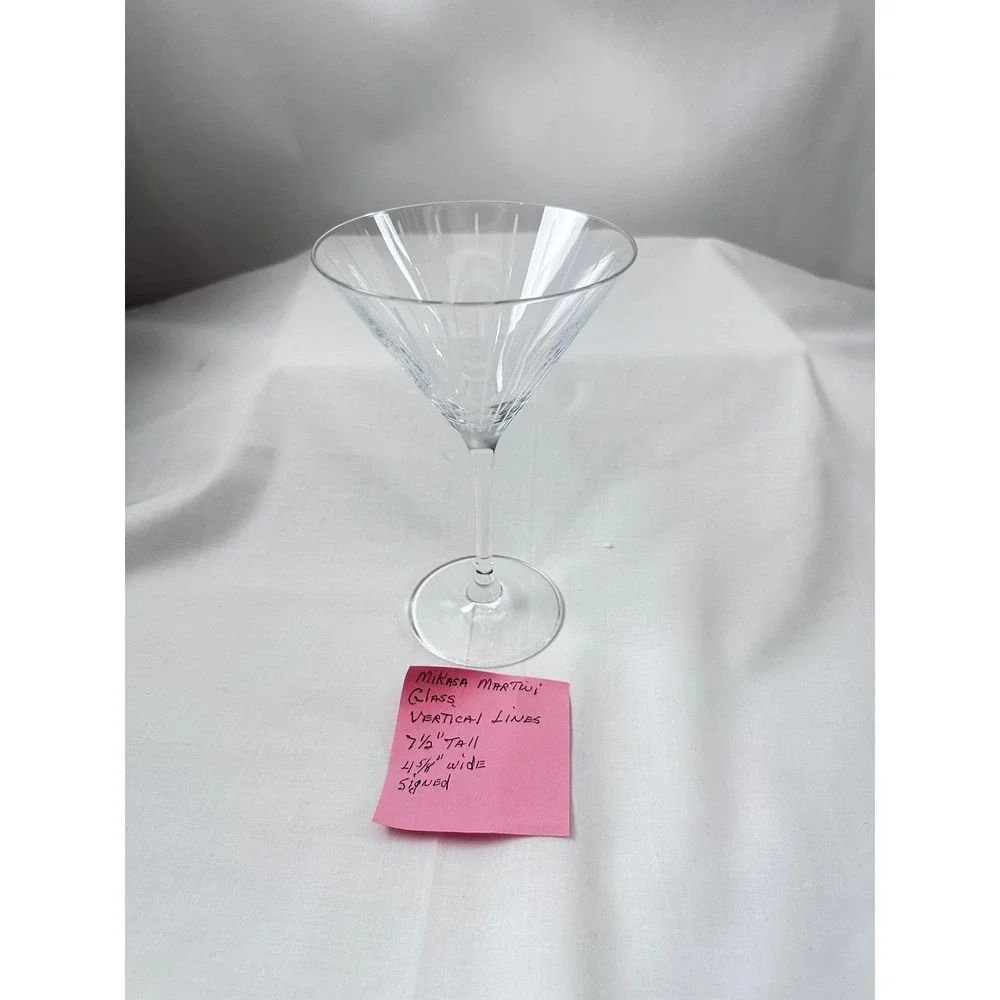 Mikasa martini glass