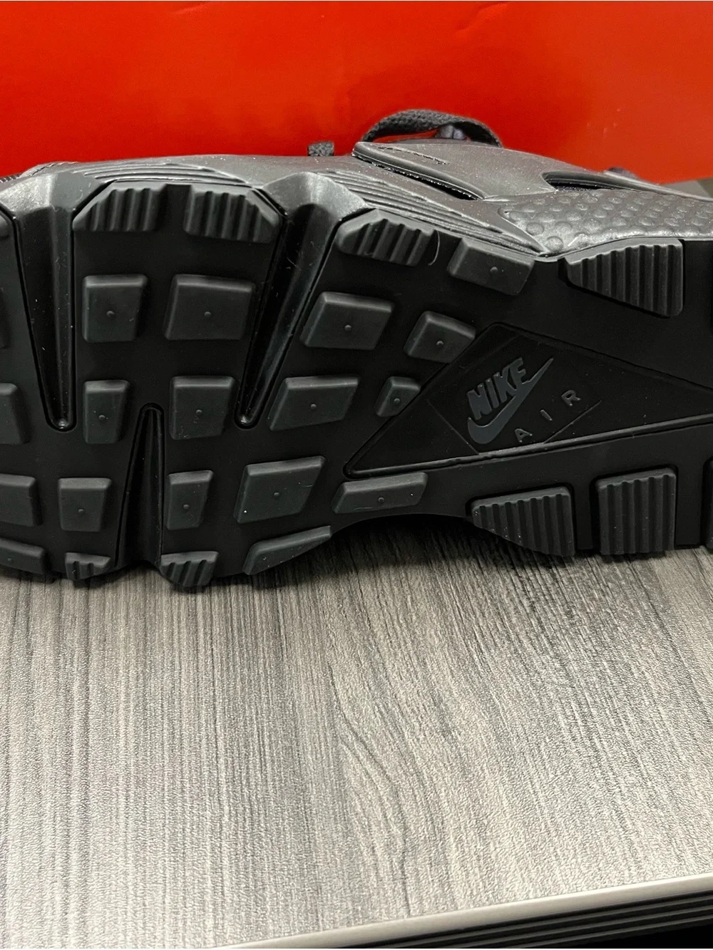 Nike All-Black Air Huarache Sneakers
