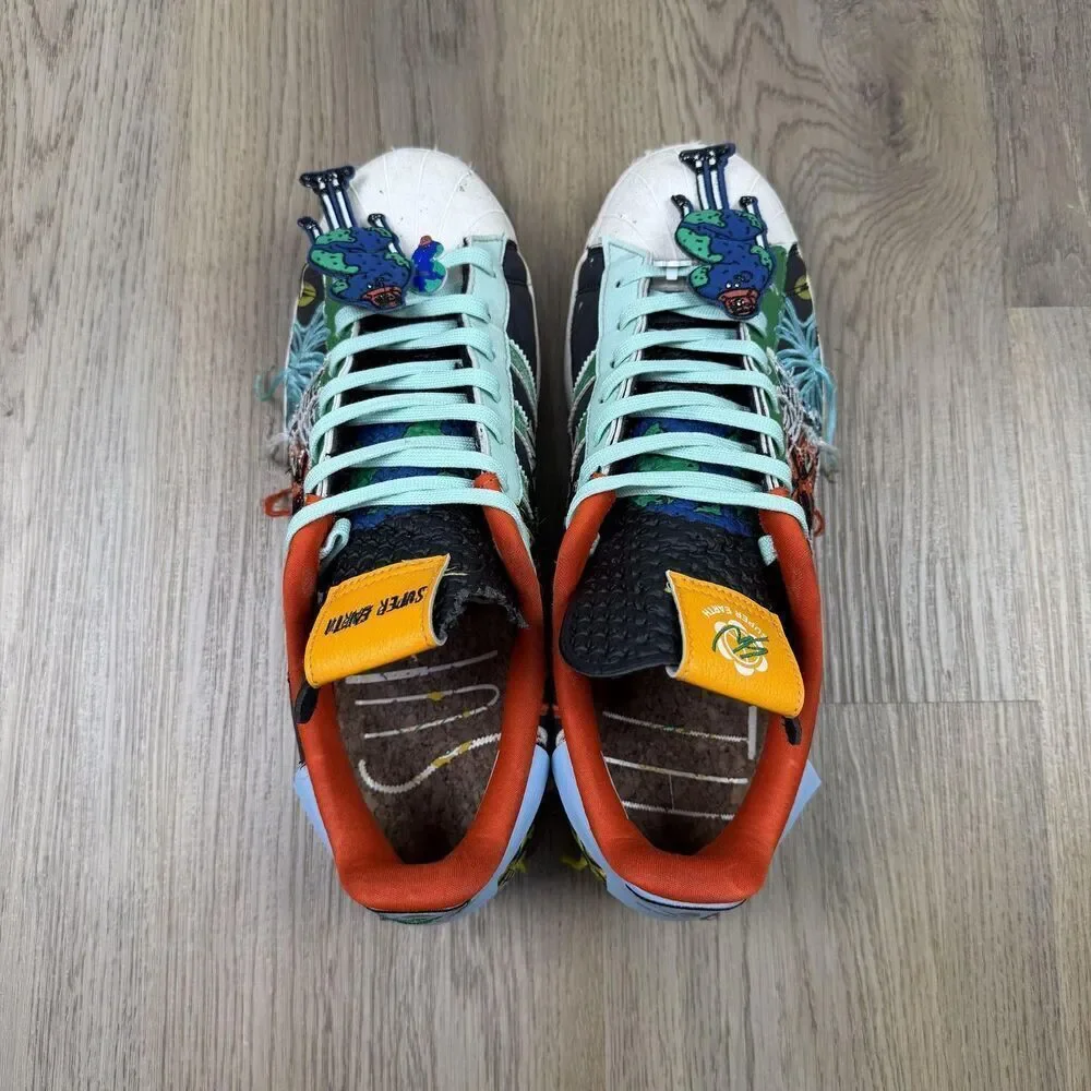 Adidas Superstar Mens Size 11.5 Multicolor Sean Wotherspoon Super Earth GY5724