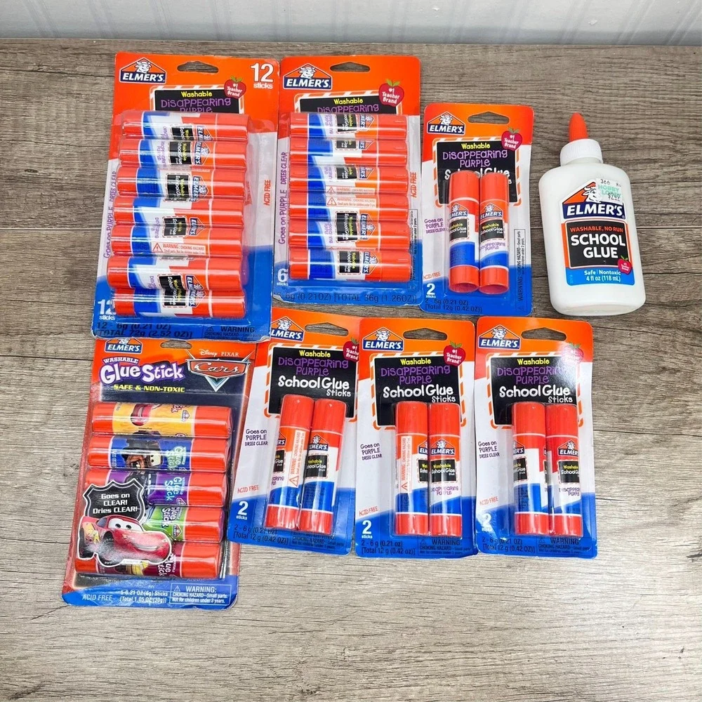 Elmer's Glue‎ Sticks-variety Pack-School Supplies-Homeschool-School-Arts /Crafts