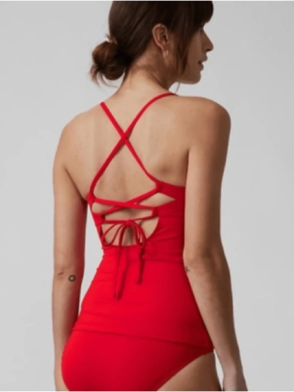 Athleta triangle tankini