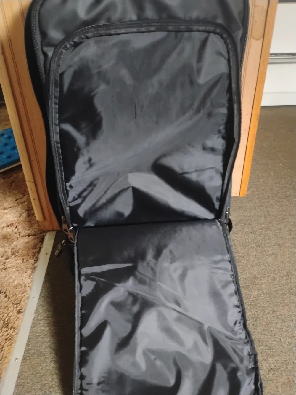 Men's Black Rapsoda Golf Performance Backpack