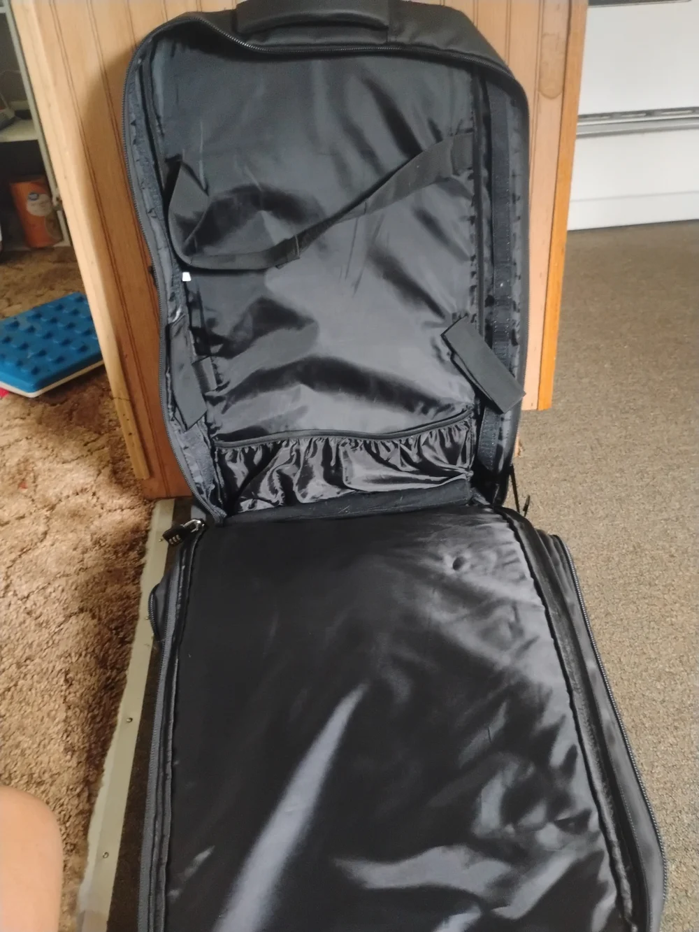Men's Black Rapsoda Golf Performance Backpack