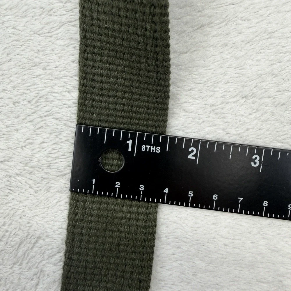 Boy Scouts of America  Green Canvas Webbing Belt Adjustable Metal Buckle 38