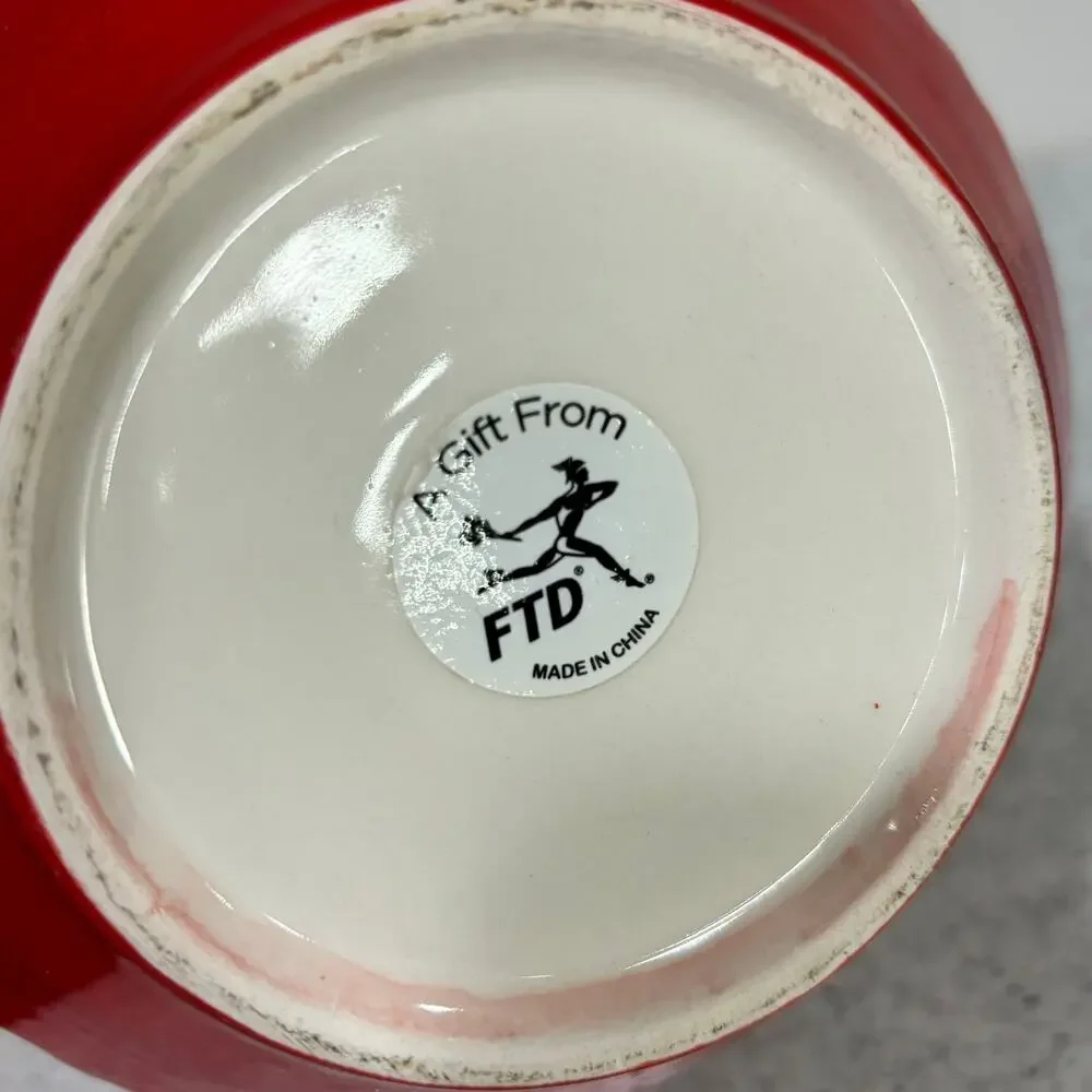 FTD ceramic vase