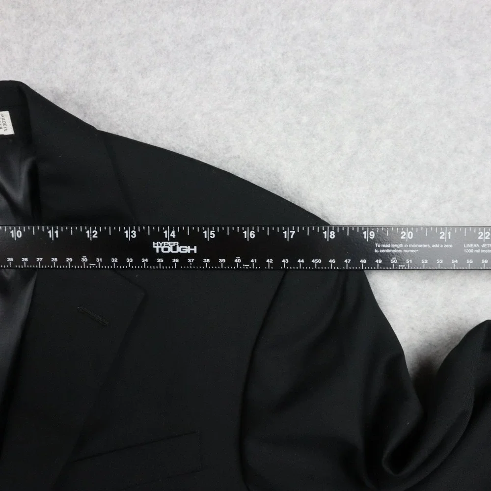 Geoffrey‎ Beene Blazer Mens 36R 2-Button Suit Jacket Coat Business Formal Black