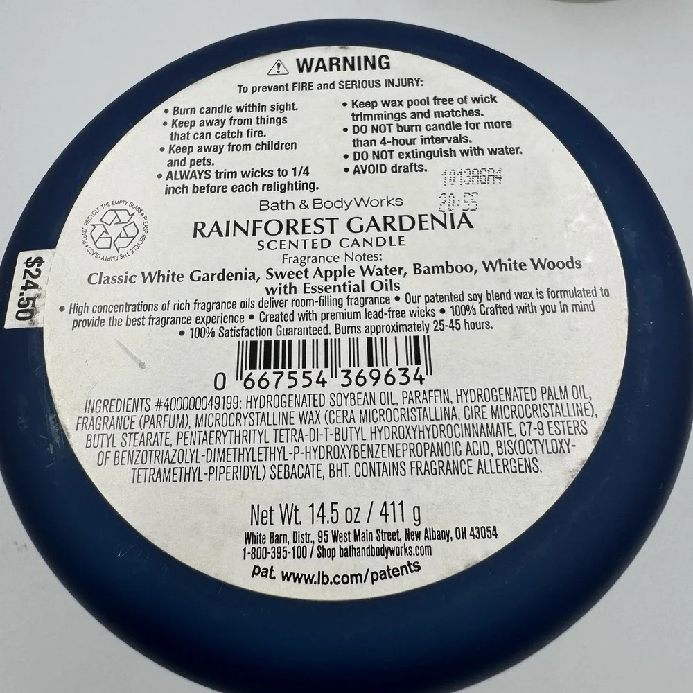 Bath & Body Works please see