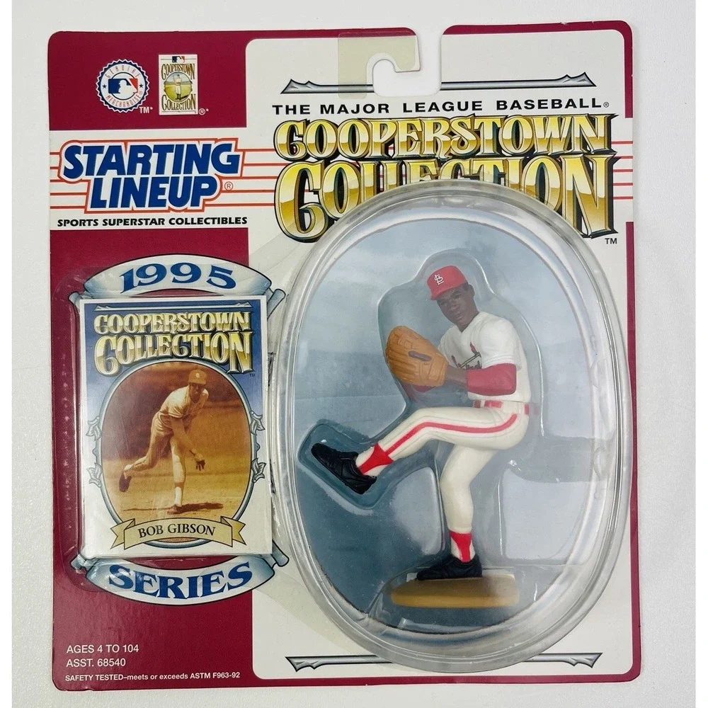 Starting Lineup Kenner 1995 Cooperstown Collection Bob Gibson Cardinals Figure