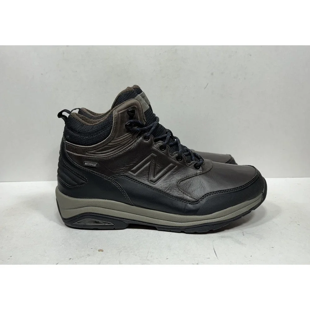 New Balance 1400v1 Hiking Boots Mens Size 11.5 D Dark Brown Leather MW1400DB NEW
