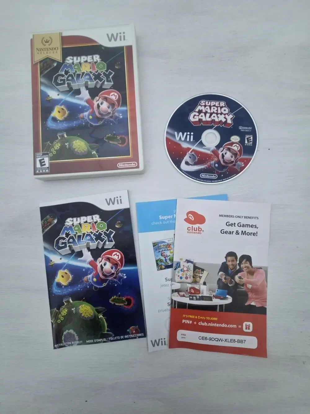 Nintendo Selects: Super Mario Galaxy - Nintendo Wii CIB
