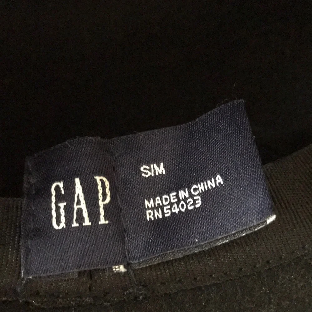 Gap Black Vintage 90’s Wool Hat Small/Medium wide brim